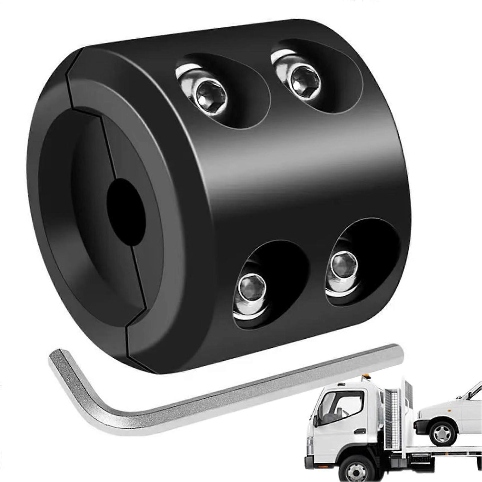 Winch Cable Hook Stopper for Synthetic Rope, Durable Waterproof Rubber ATV Winch Stop Block