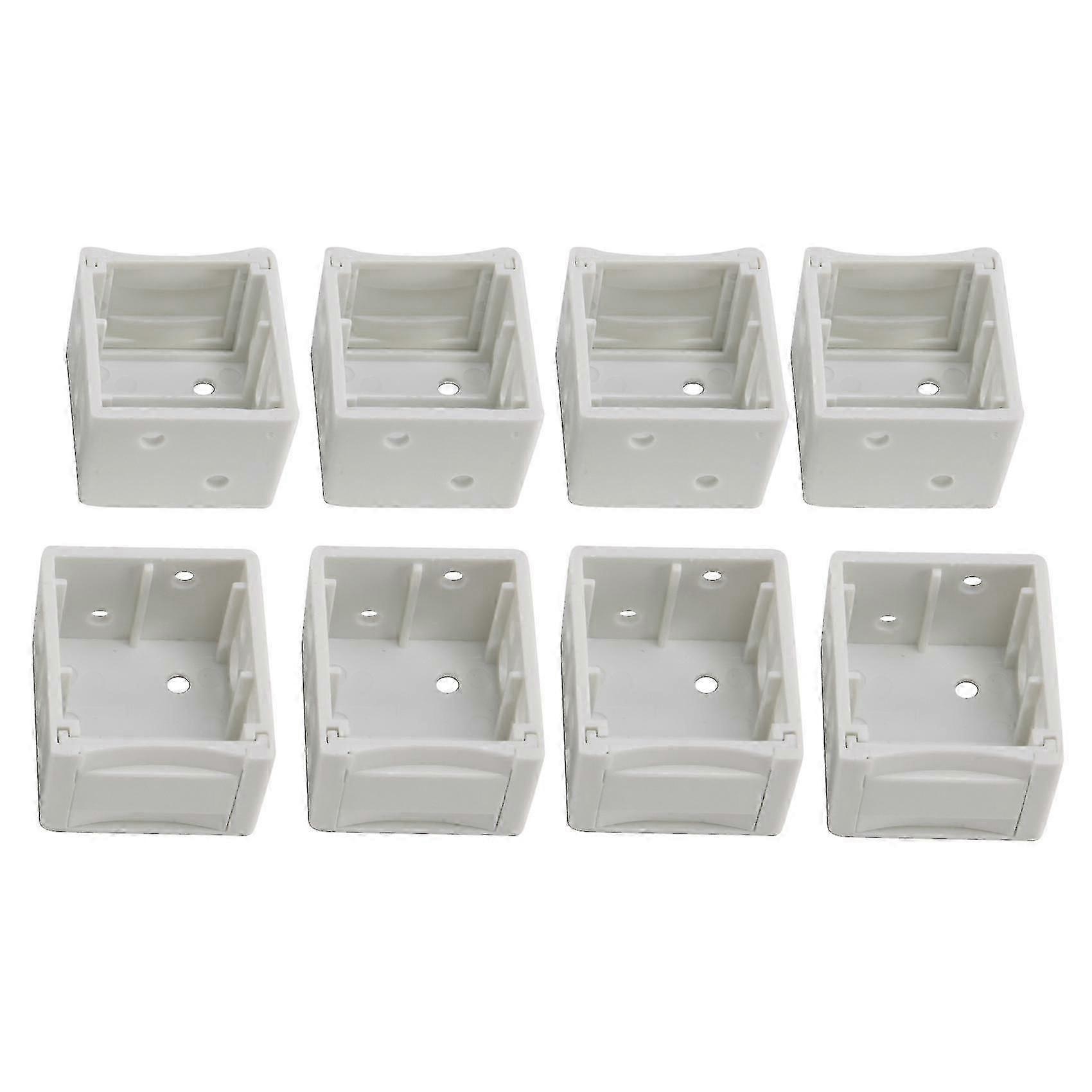 1 Inch Blind Brackets White Profile Box Mounting Bracket Blinds Headrail Bracket (8)