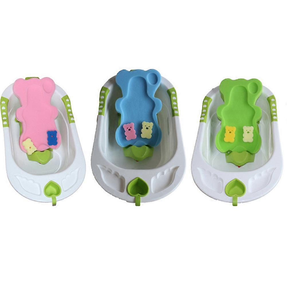 Baby Sponge Bath Mat for Slip Resistant Support during Bathing 1 Piece