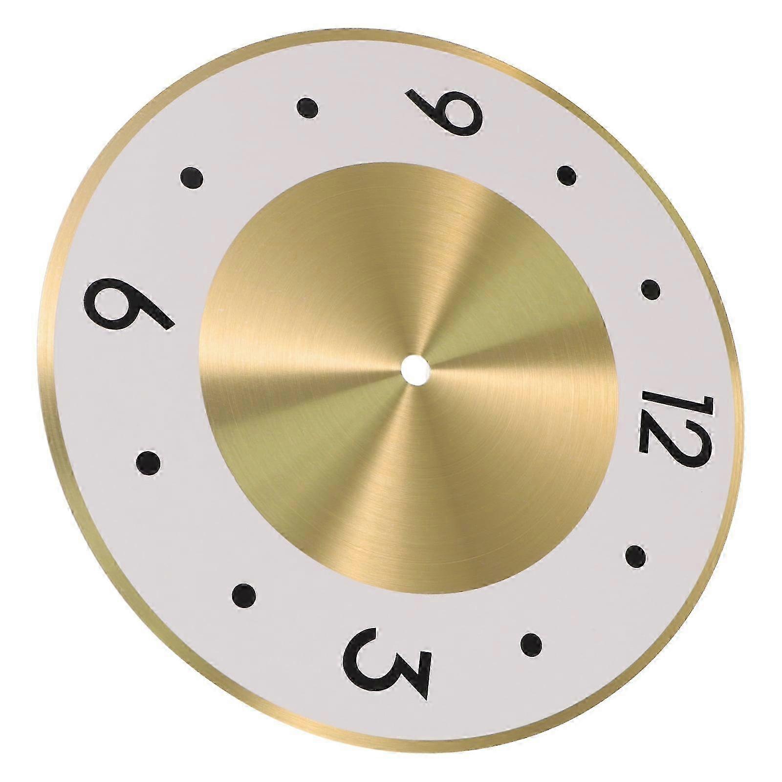 2025 DIY Clock Dial Replacement Reusable Dial for Clock Making Replacement Dial Part Clock Round Dial