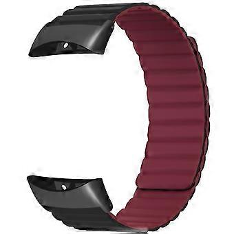 Vervangend bandje voor Garmin Forerunner 45S/Forerunner 45/Swim 2 magnetische siliconen horlogeband
