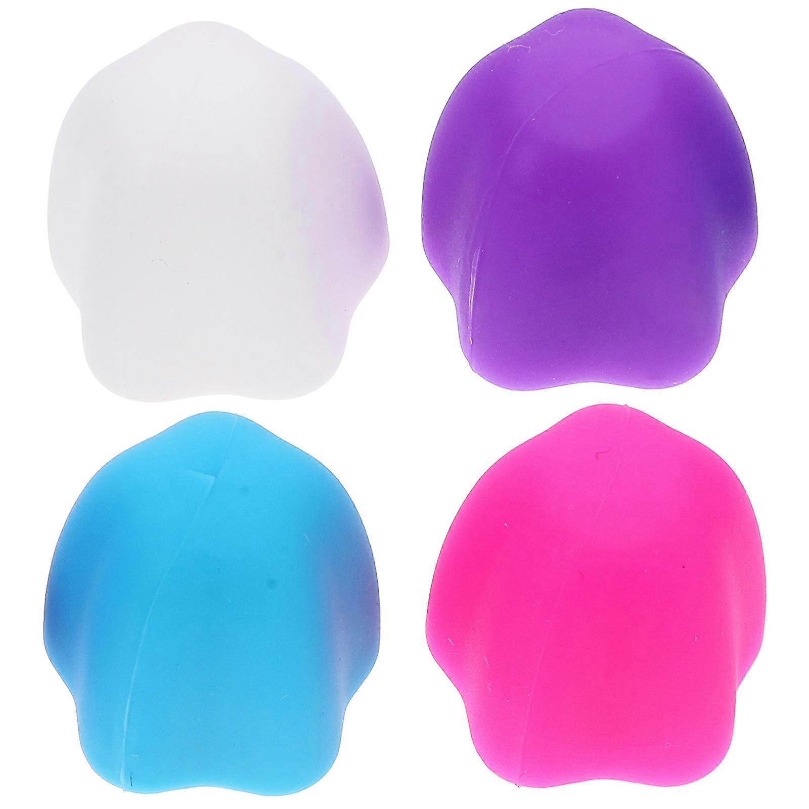 Silicone Toothpaste Covers Protective Toothpaste Caps for 4Pcs Use