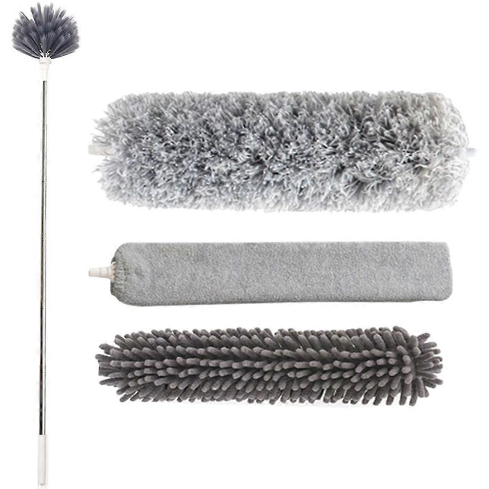 Duster Tool For Home Cleaning Elongated Microfiber Design Ceiling Cleaning 2 Sets