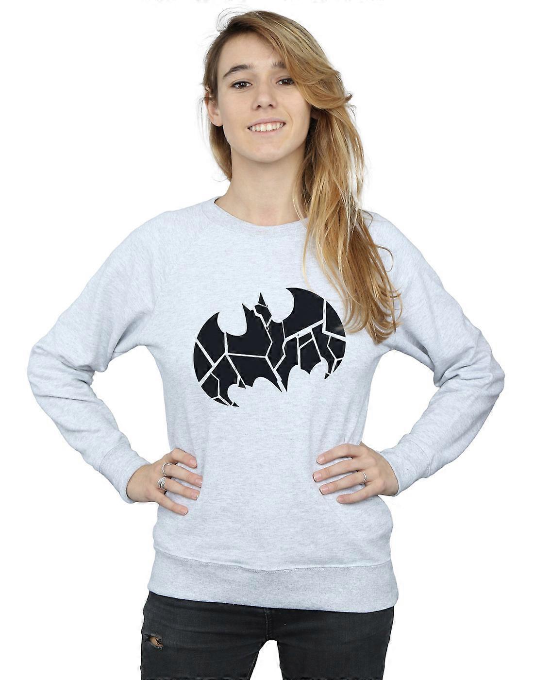 DC Comics Women's Batman One Colour Shield Sweatshirt