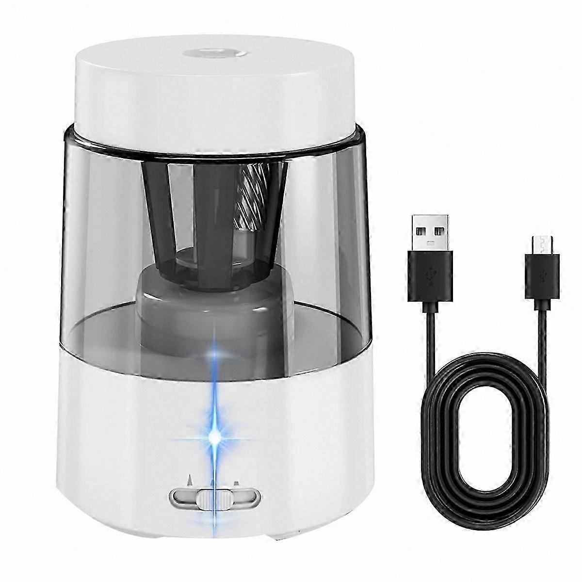 Automatic Rechargeable Pencil Sharpener for Kids, Electric Battery-Operated Sharpening Tool