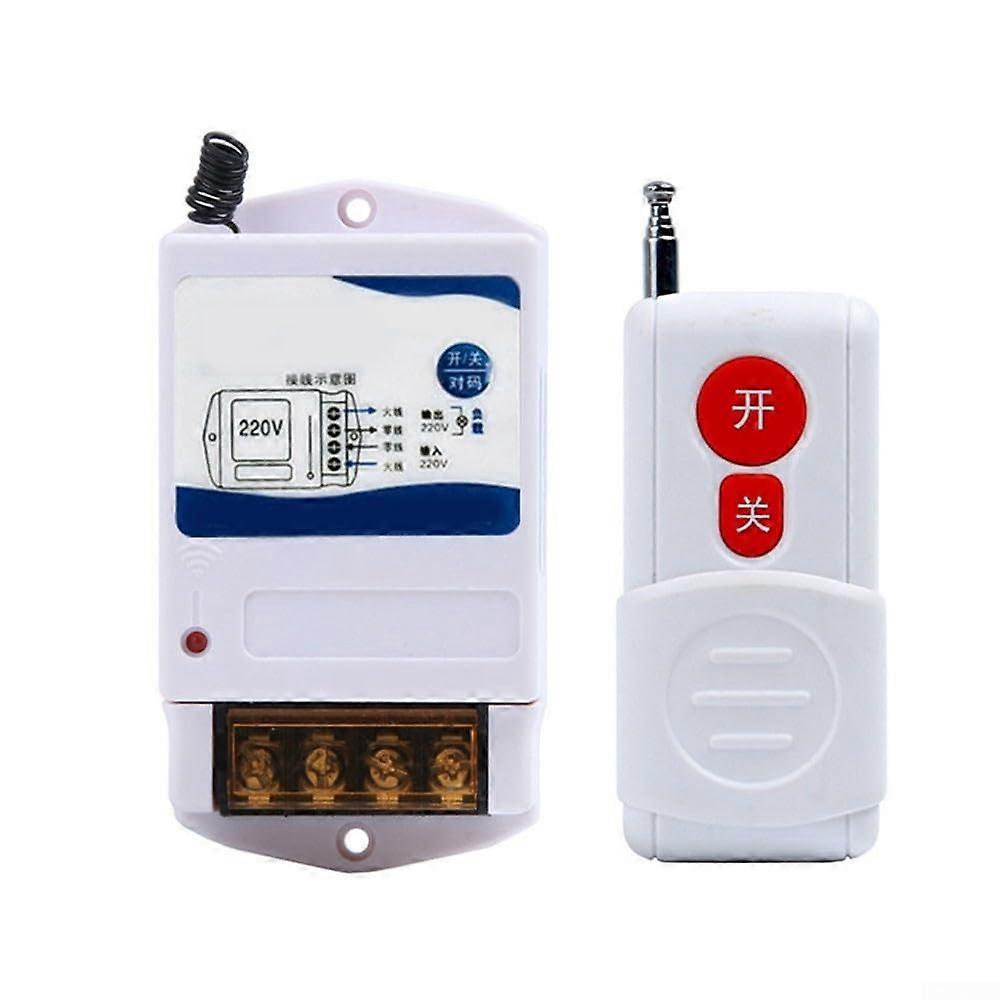 Wireless Remote Control Switch for 220V Water Pump with LongRange and Energy Saving Operation