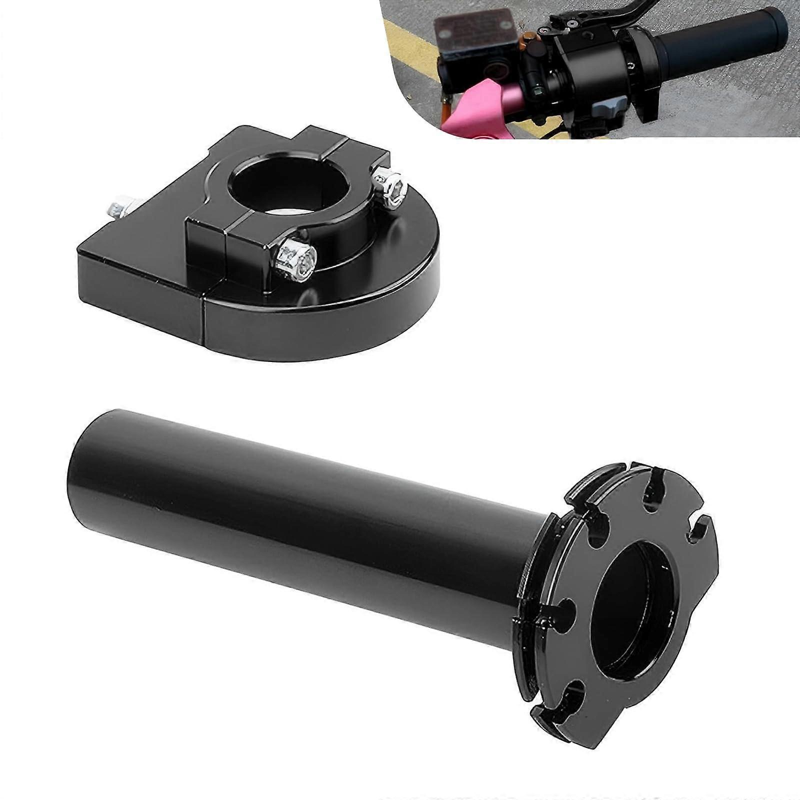 Motorcycle Throttle Control Seat, Heat Resistant  Strength Alloy, CNC Precision Replacement, Black