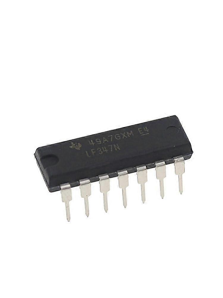LF347N DIP14 Quad Operational Amplifier IC 5PCS Low Power Speed Signal Processing