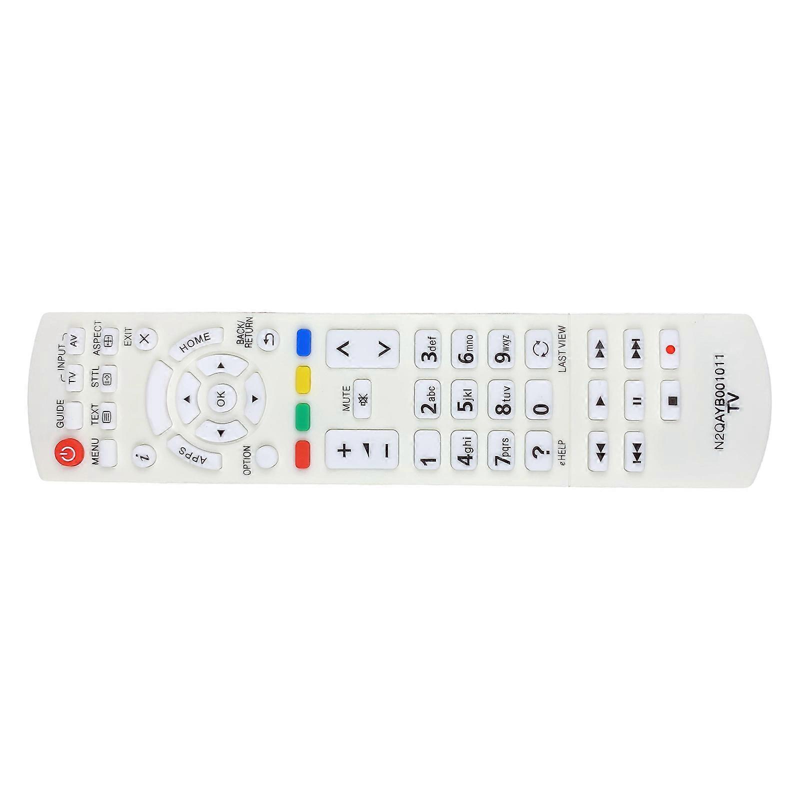 Replacement Remote Control Easy Functionality for N2QAYB001011 TV and Multiple Device Compatible Multicolor