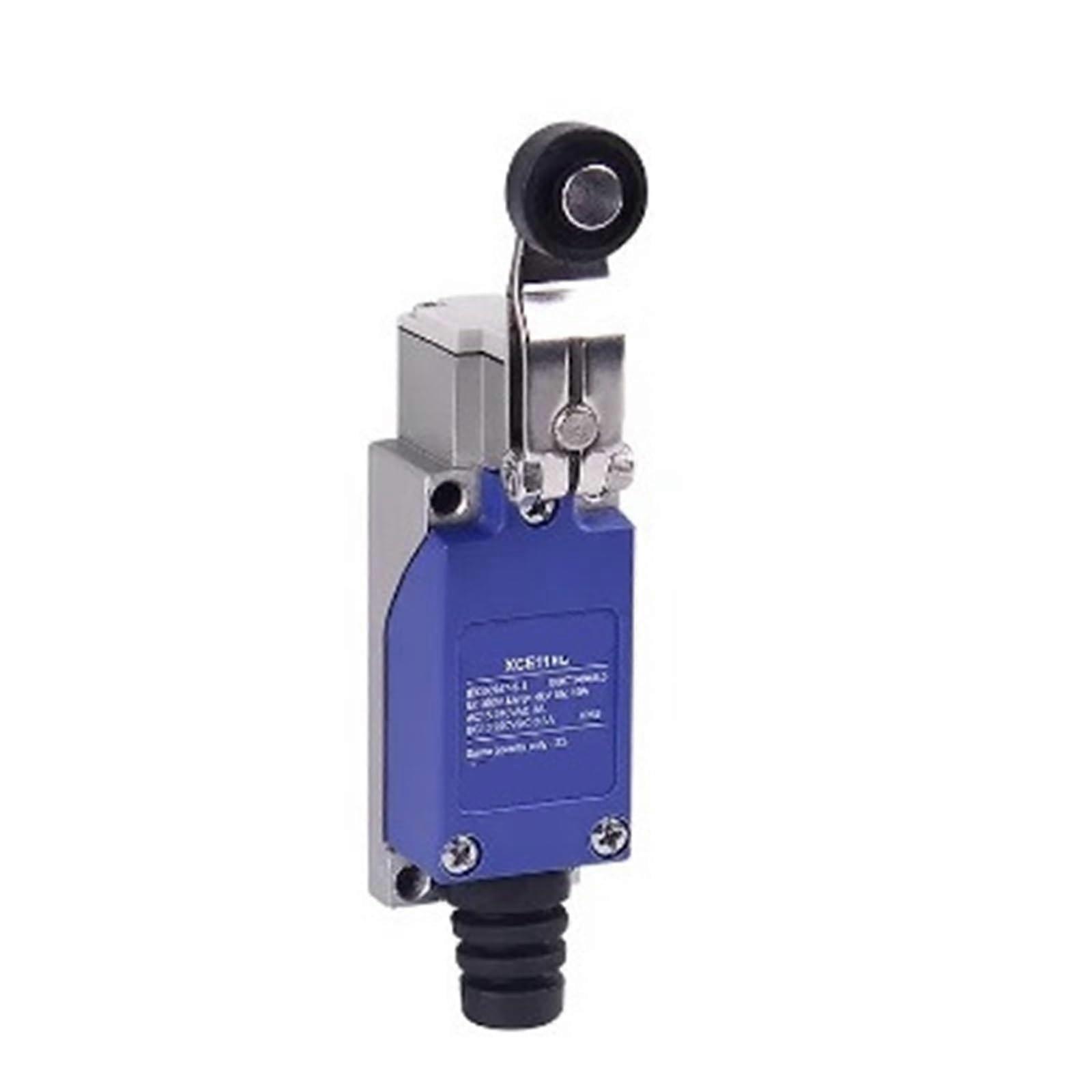XCE118C Thermoplastic Roller Lever Limit Switch, Durable Single Changeover Contact for Precise Position Detection