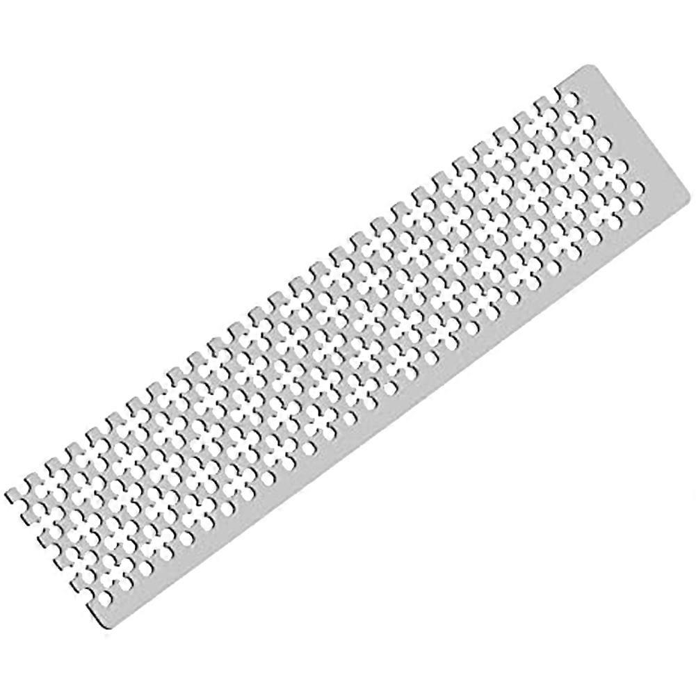 Stainless Steel Ruler DIY Ruler Mesh Ruler Square Tool Embroidery