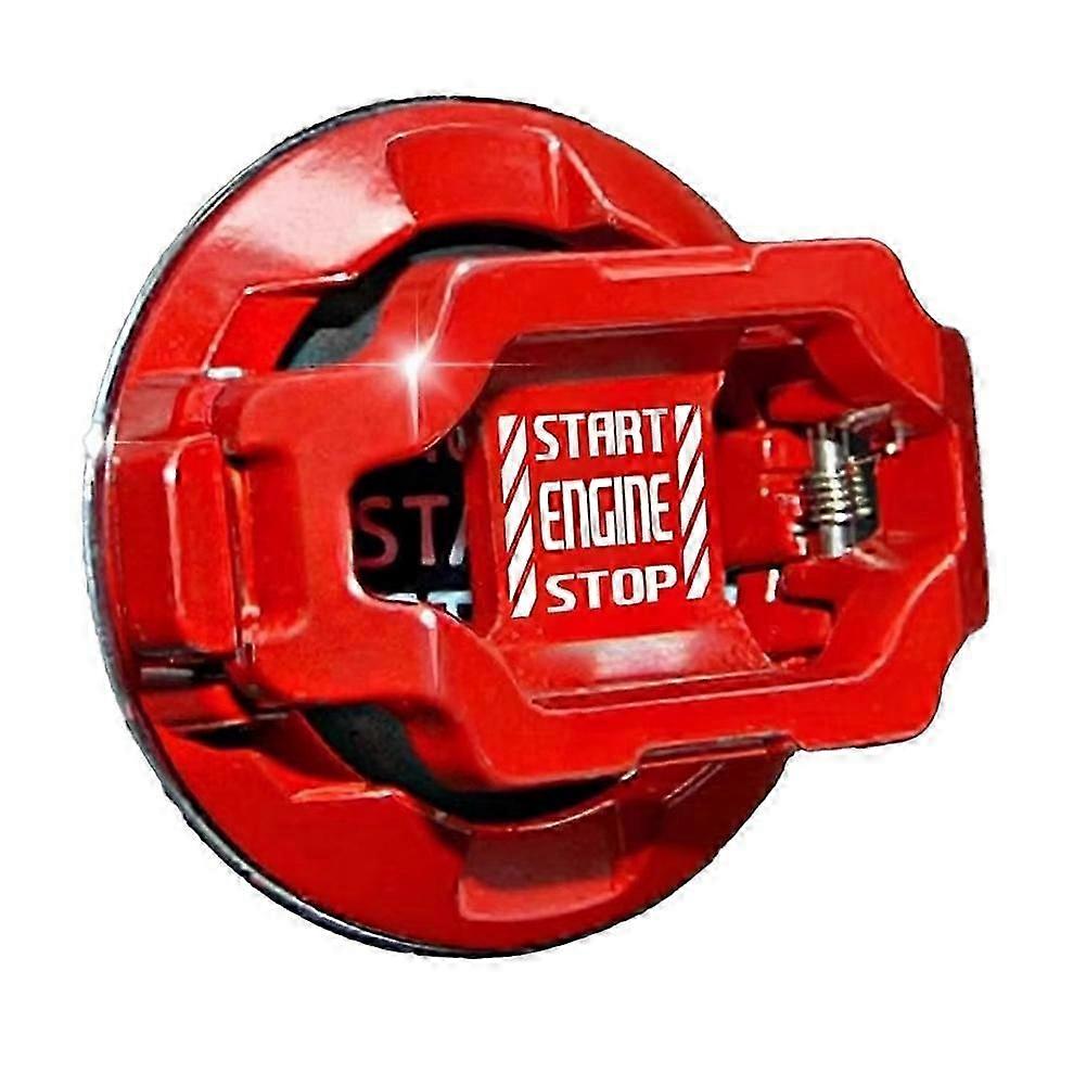 Car Start Stop Button Decor Car Engine Push Start Switch Button Cover Protector Start Stop Button fo