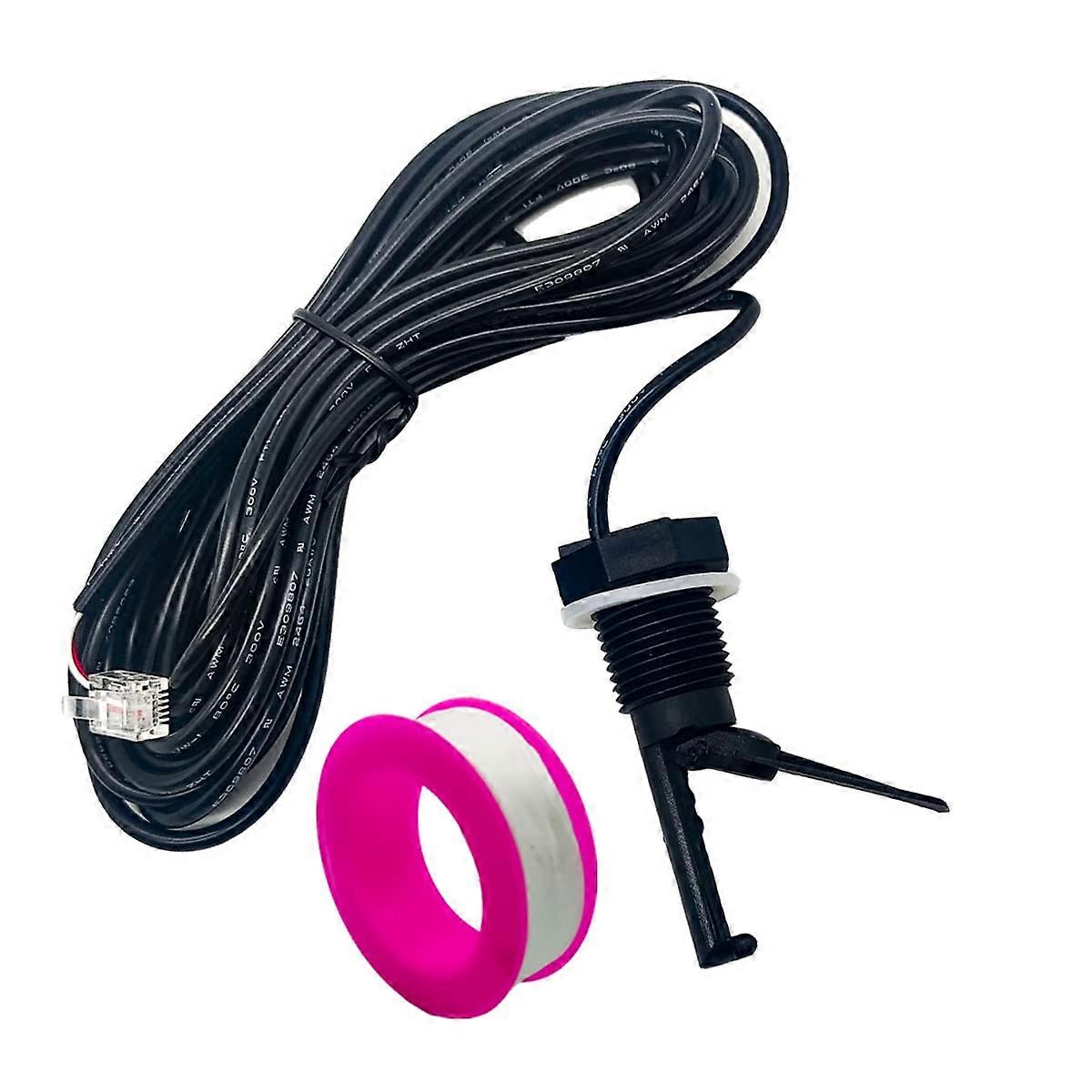 Pool Flow Sensor Salt System Flow Switch for Goldline Aquarite with 15ft Cable