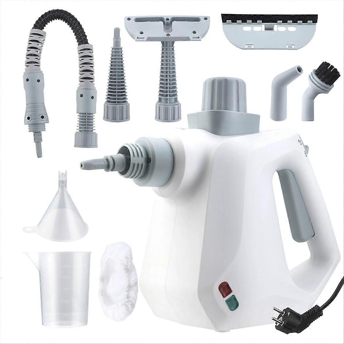 Handheld Pressurized Steam Cleaner with 9 Attachments EU Plug