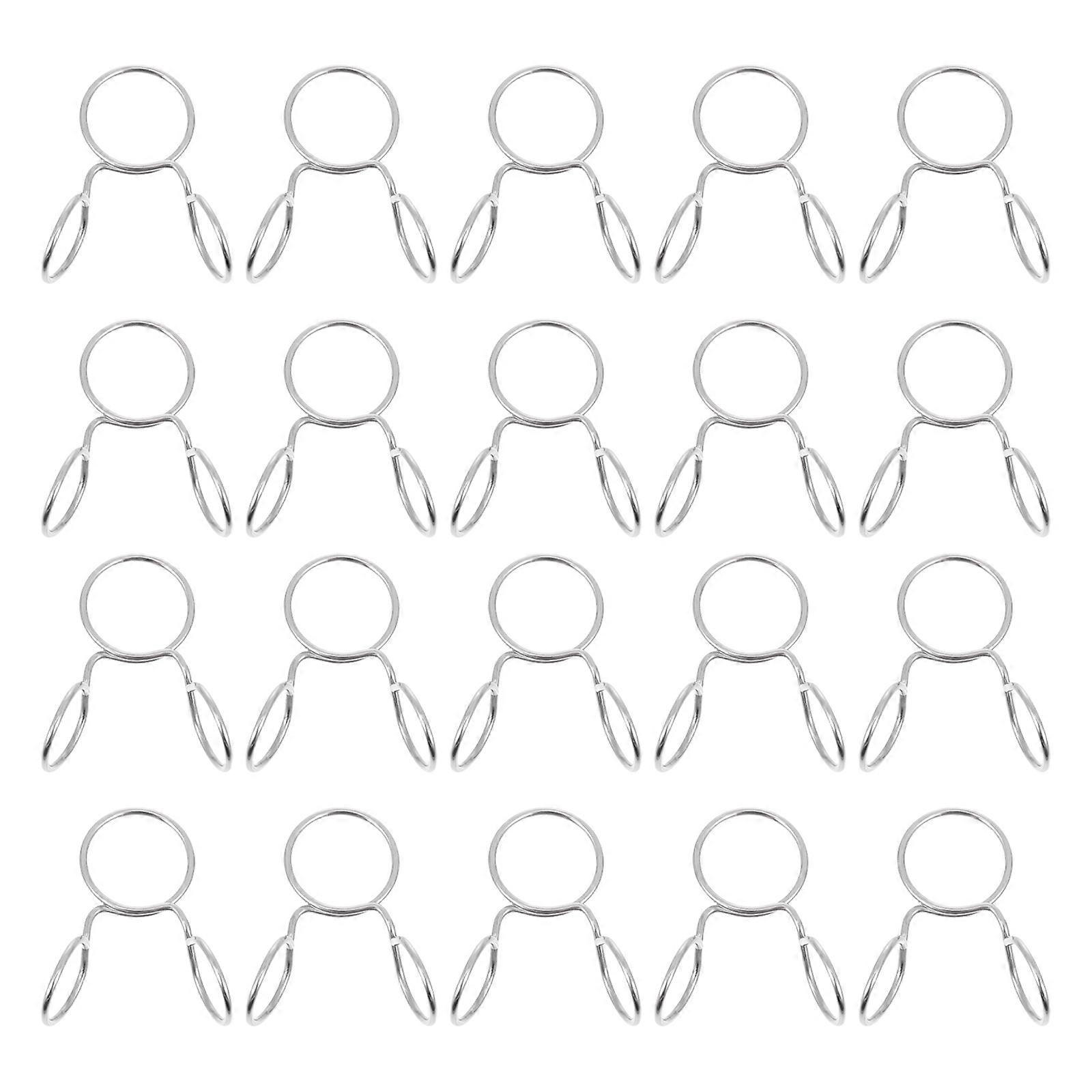 Household Edges Hook Windproof Design for Dormitory Use 20Pcs