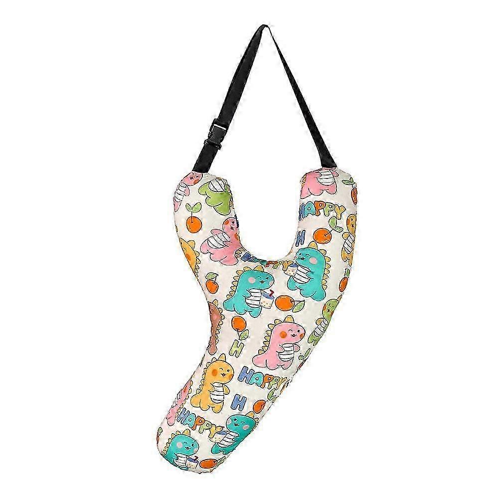 Y-Shaped Cartoon Dinosaur Pattern Pillow