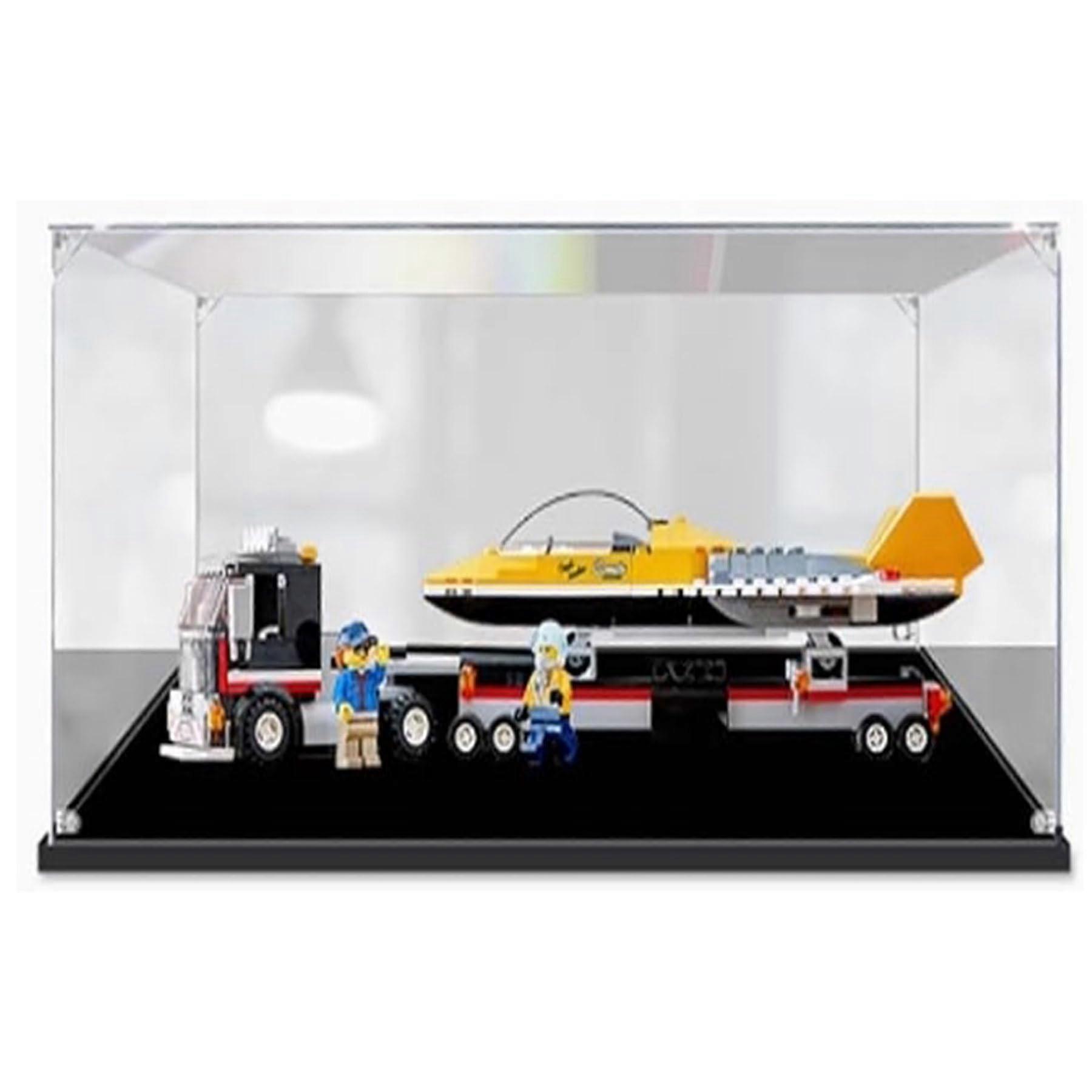 Display Case Acrylic Dustproof Storage Box for  60289 Model Clear View 2MM