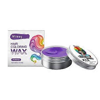 Tijdelijke haarstyling voor kinderen met sterke fixatiekracht om het haar in model te brengen, mooie haarkleur, milde formule om het haar te verzorgen paars