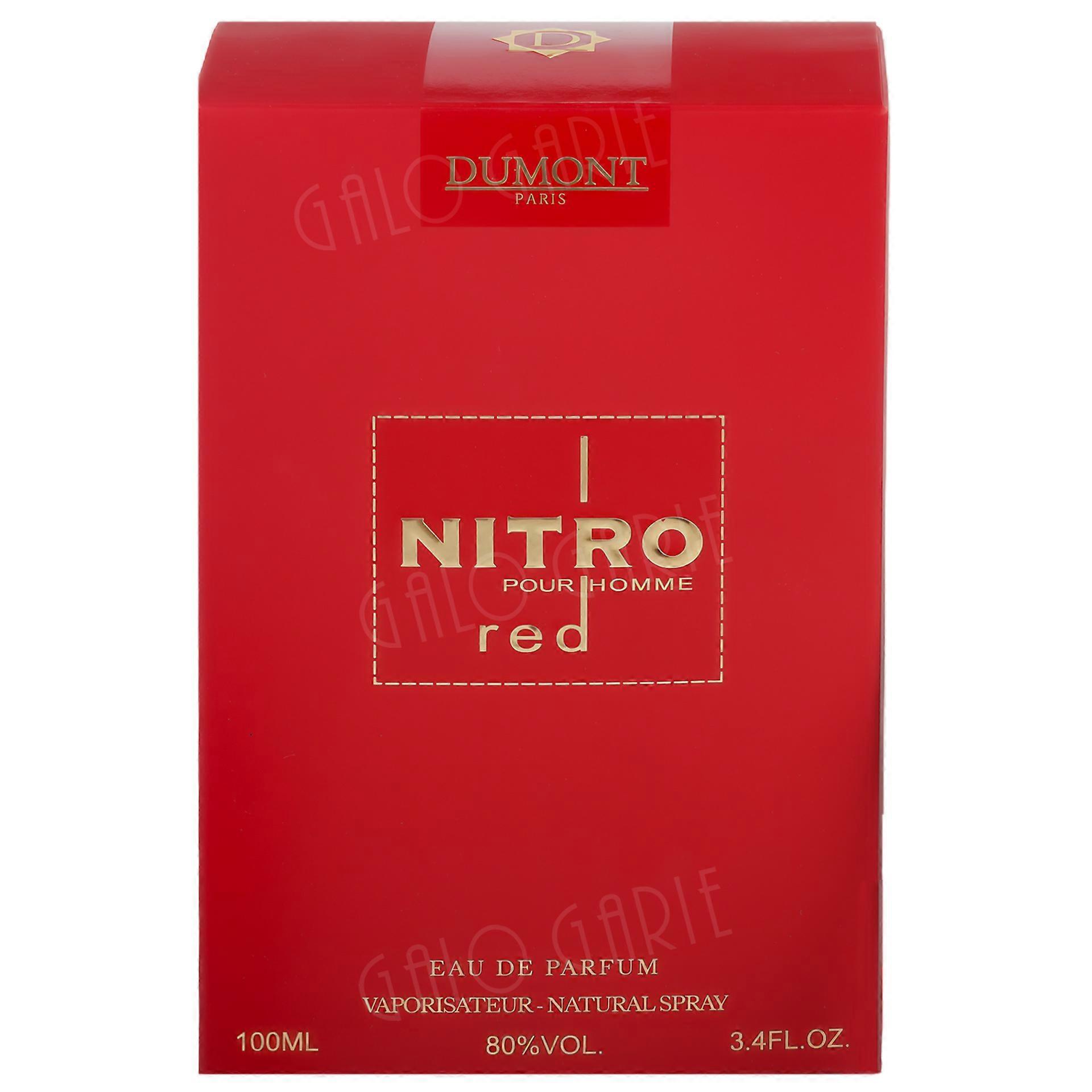 Herrparfym Nitro Red Intensely 100ml Elegant Långvarig Doft Presentklar