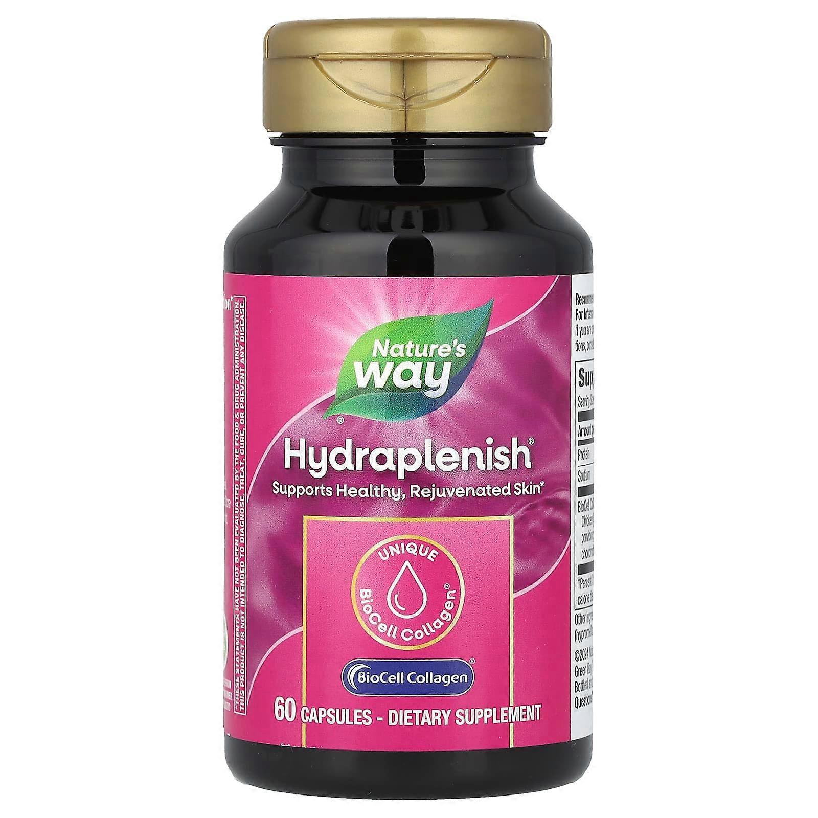 Nature's Way, Hydraplenish, 60 Capsules