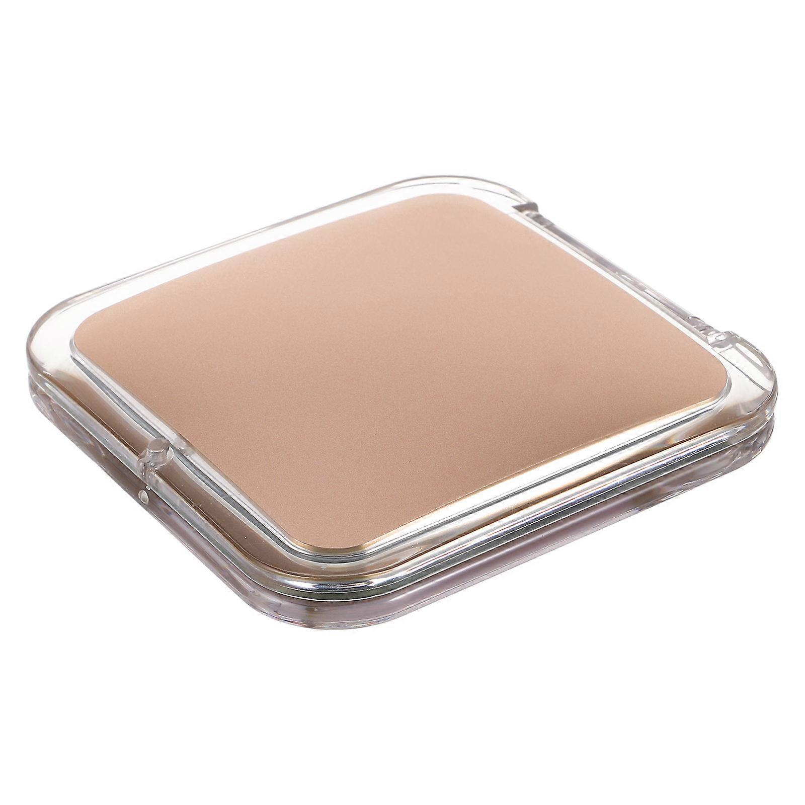 Portable Mini Square Makeup Mirror with 10X Magnification for Precise Makeup Application