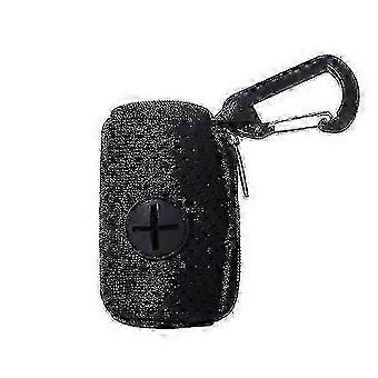 Pet Waste Bag Dispenser Zipper Closing Crossed Drawers with Hanging Hook Trendy Convenient Dog Poop Pickup Solution Waste Bag Dispenser 25-2