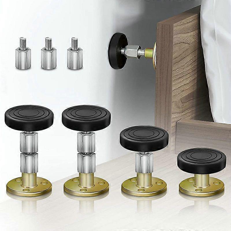 Adjustable Threaded Bed Frame, Tianher 6 Pieces Adjustable Threaded Bed Frame Anti Shake