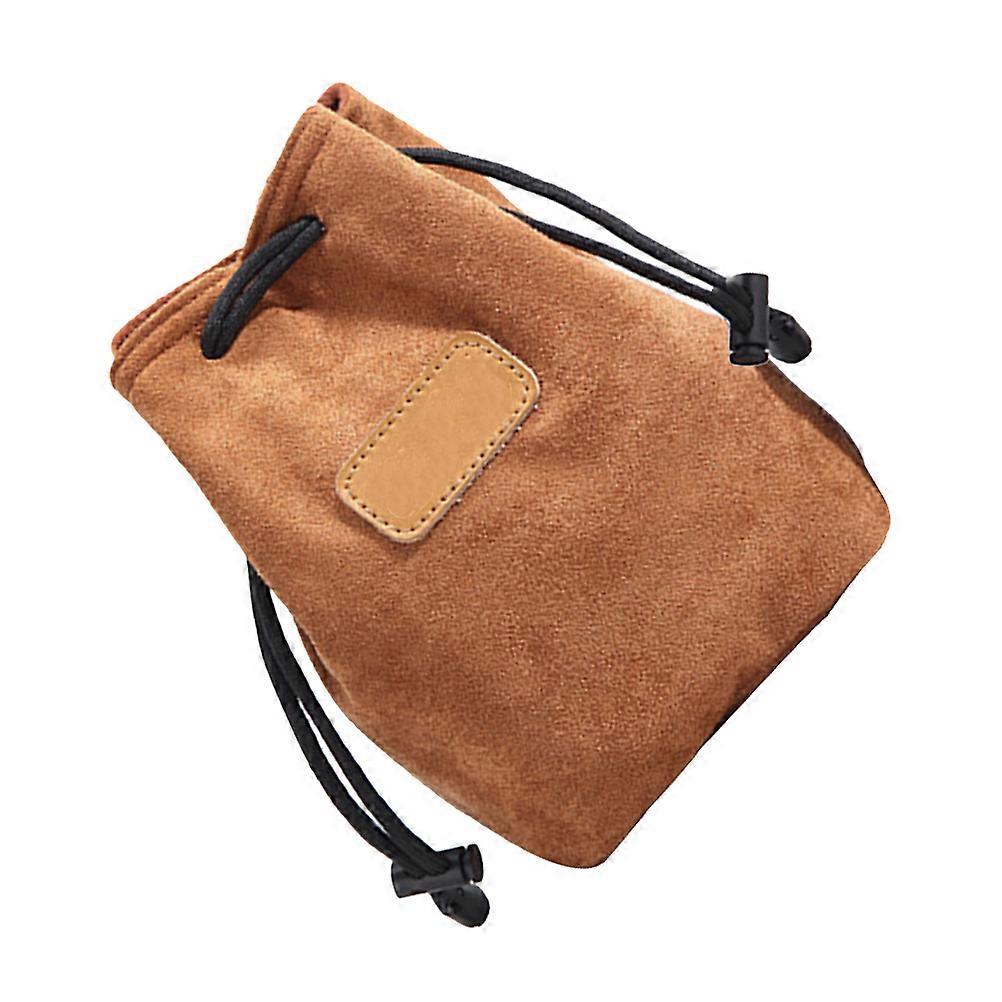 Khaki Camera Inner Case Digital Lens Bag for Storage Use 1Pcs Micro Single