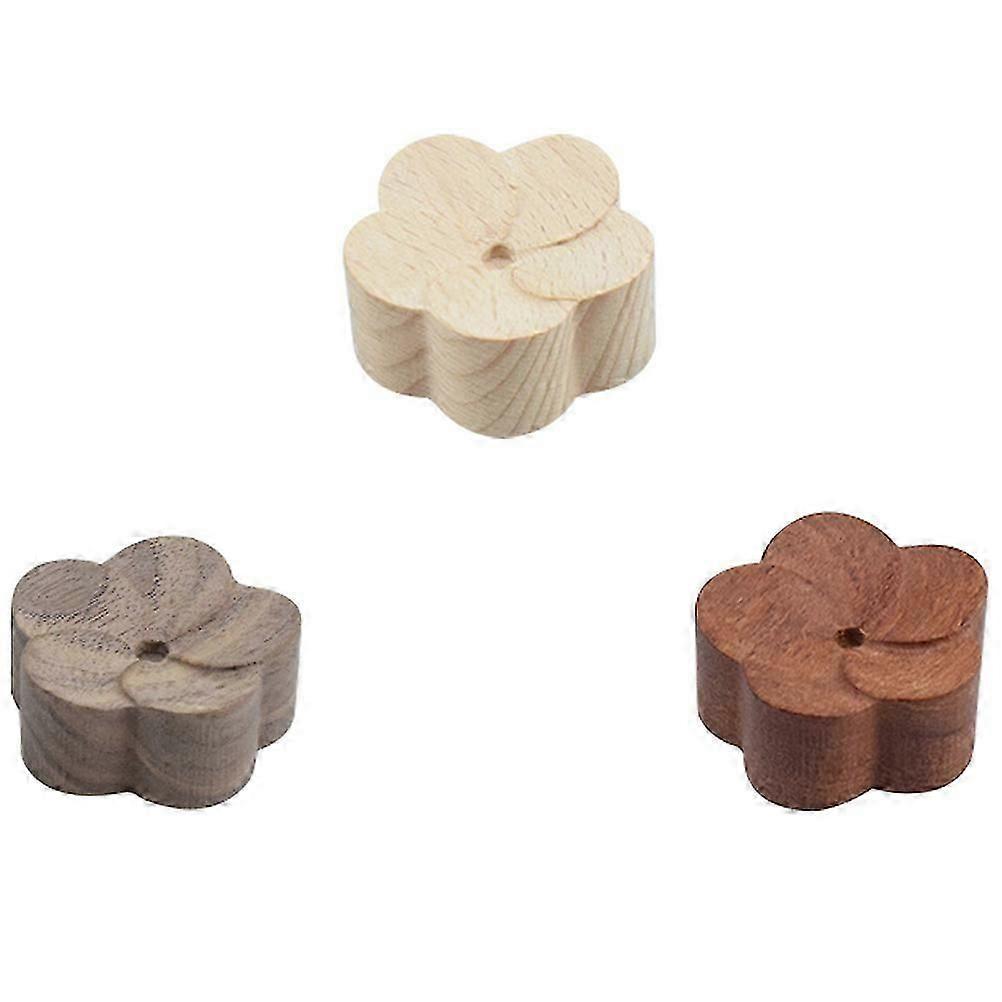 Aromatherapy Diffuser Wood for Essential Oil 3Pcs Car Aromatic Set