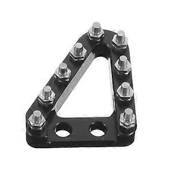 Repose-pieds de pédale de frein arrière de moto compatible avec le levier de pédale de frein de moto KTM. Plaque de repose-pieds en alliage d'aluminium, ajustement précis.