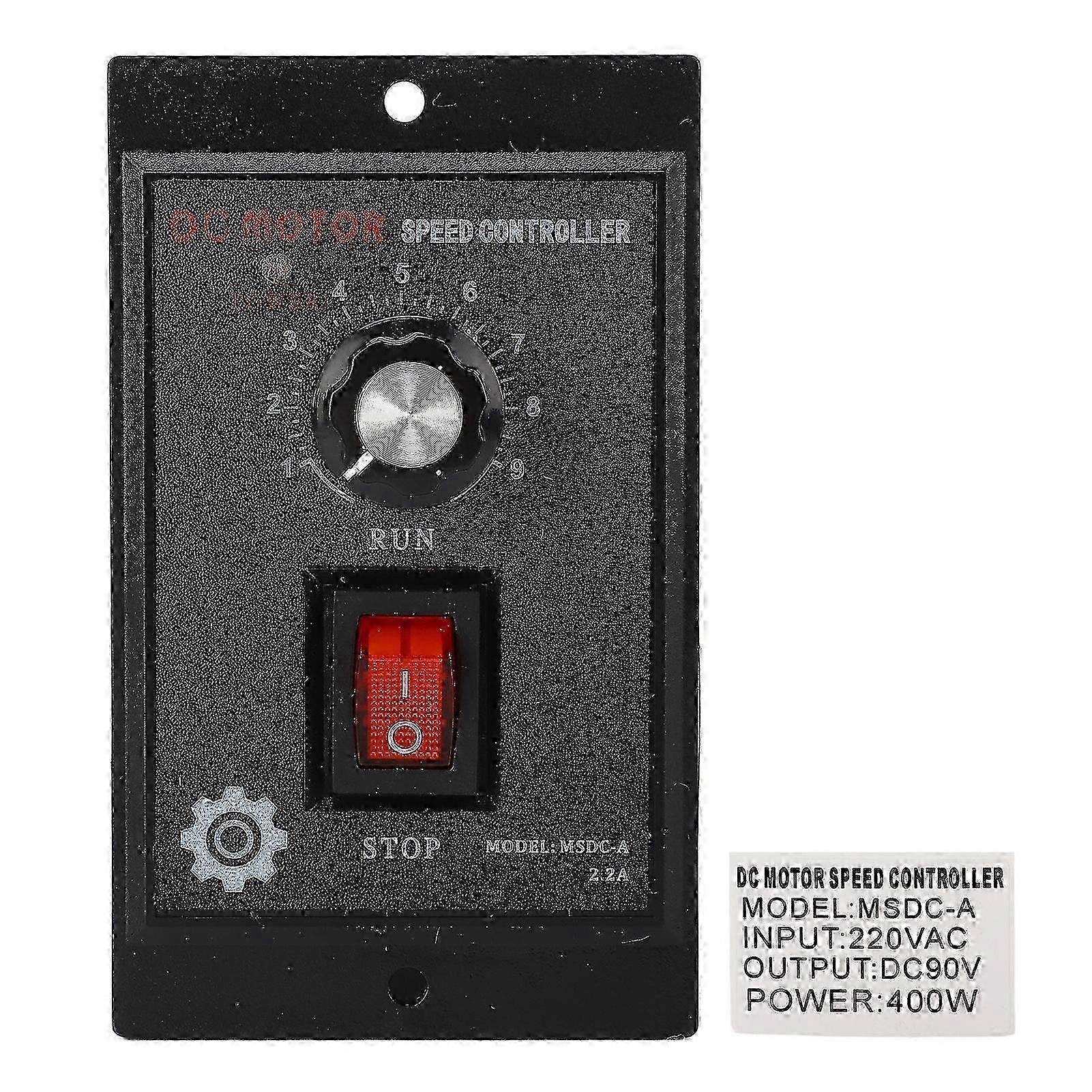 DC Motor Speed Controller 220V AC Input 90V DC Output Motor Regulator Control Switch