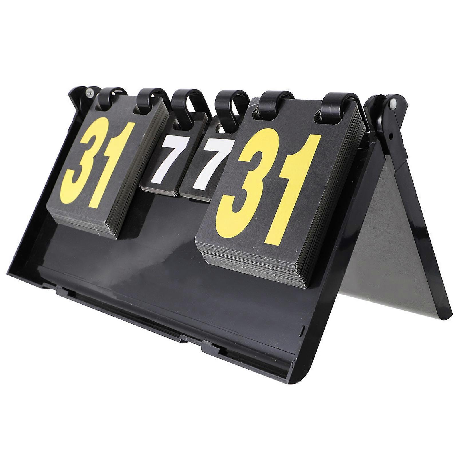 Scoreboard 4-Digit Practical Scoring Device for Score Recording 1Pcs
