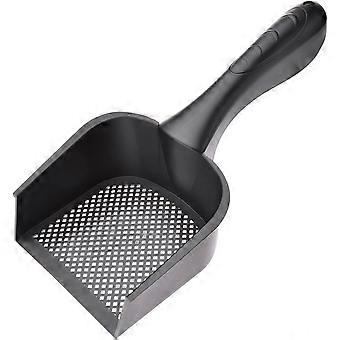 Pet Litter Scoop Sifter, PVC Plastic, Diamond Shape Design for Easy Cleaning, with Hook and Handle, for Cat and Dog Waste