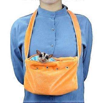 Sugar Glider Bonding Pouch Carrier Bag Sling med justerbar rem til svævefly Ferret Rat Pindsvin Hamster Små kæledyr