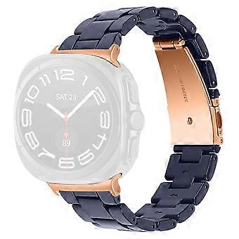 For Samsung Galaxy Watch Ultra (2025) 47mm Band Acrylic Resin Adjustable Wrist Strap