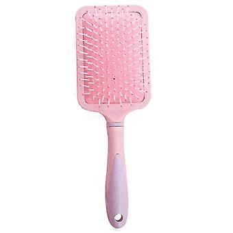 Paddle Brush Elegant Detangling Brush, No More Tangles Hair Brush Hårbørster for kvinner, menn og barn-rosa