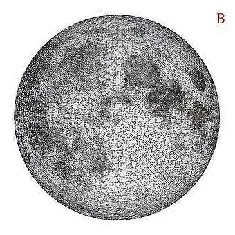 2025 The Moon Earth Puzzle 1000 Pieces Puzzle Kids & Adult Planets Maps Jigsaw Puzzle
