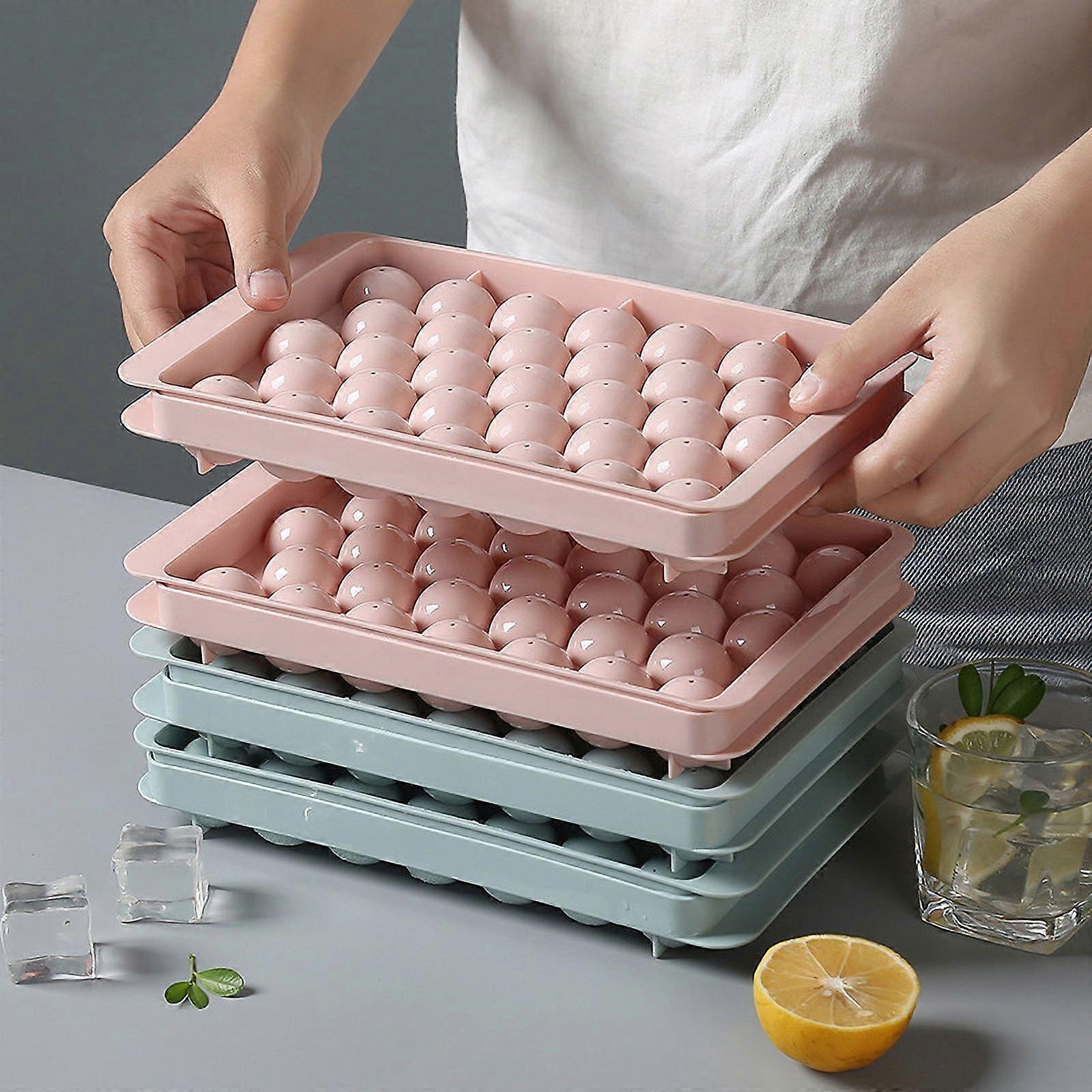 Ice cube mold spherical ice making tray 33 compartments