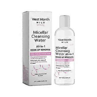 Micellair water - Micellair reinigingswater, hydraterende gezichtsreiniger en make-up remover, geschikt voor de gevoelige huid, veganistisch, dierproefvrij