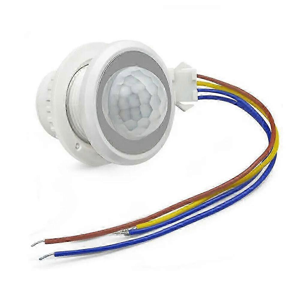 Motion Sensor Light Switch AC85-265V PIR Sensor compatible with Lighting Time Delay Adjust Movement Detector Lamp Automatic Switch
