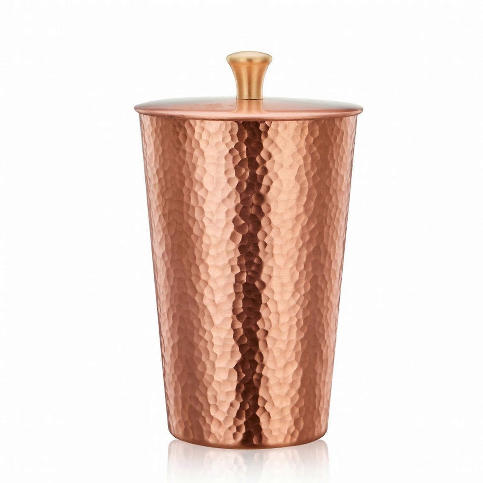 Coffee Grounds Receiving Cup Copper Vessel Compact for Pour-over Setups