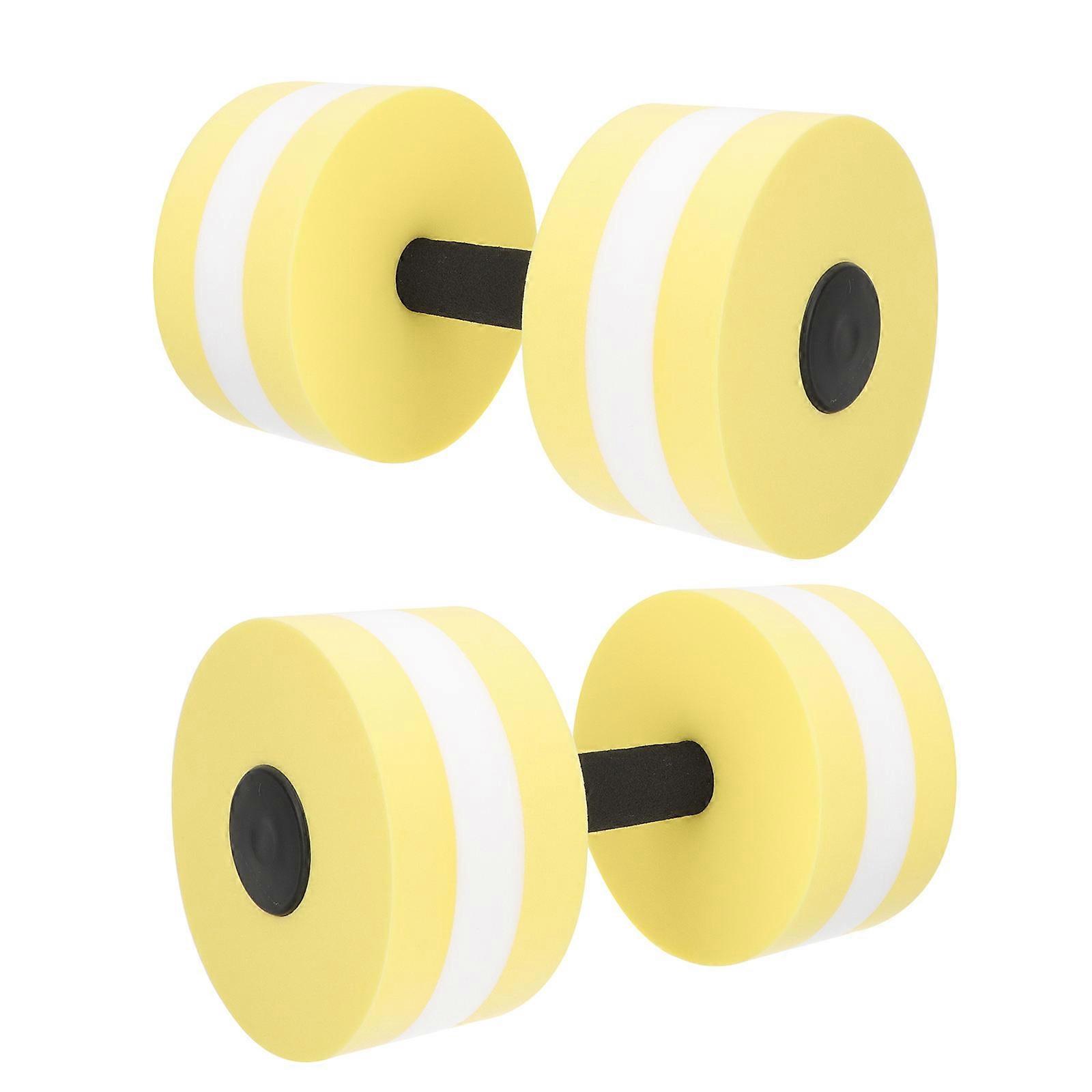 2Pcs Interesting Pool Weights Interactive Water Weights Entertainment Pool Dumbbells