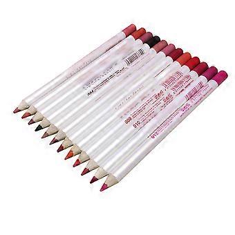 12 PCS Imperméable À Lèvres Crayon À Lèvres Cosmétiques Crayon À Lèvres Crayon À Lèvres Stylo Eyeliner Stylo Maquillage Crayon À Lèvres