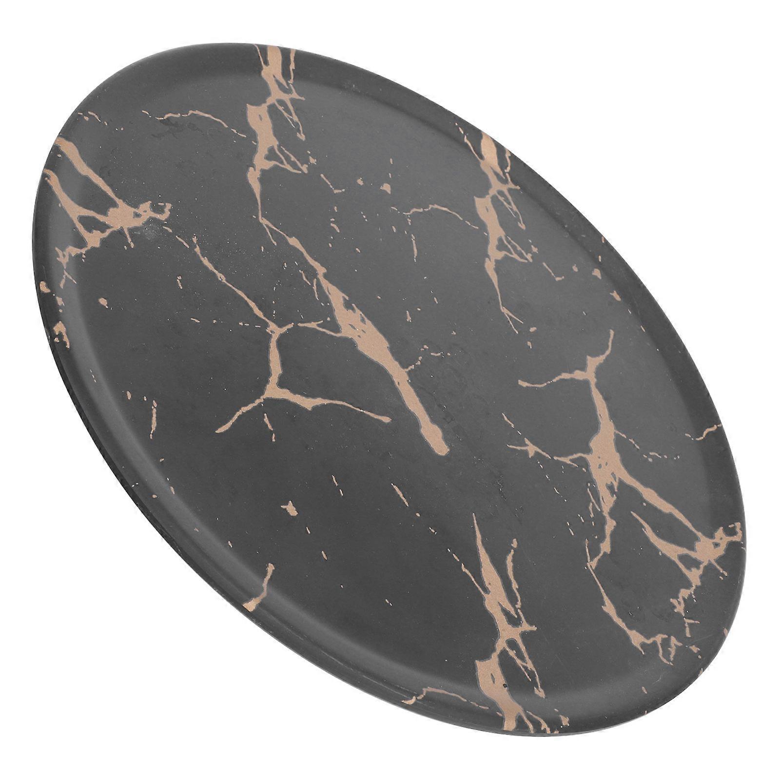 Practical Marble Steak Plate for Storage 1Pcs Creative Western Tableware