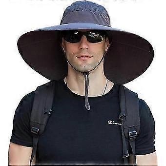 Super Wide Brim Bucket Hat UPF 50+ Water-Repellent Sun Hat for Fishing Hiking Camping