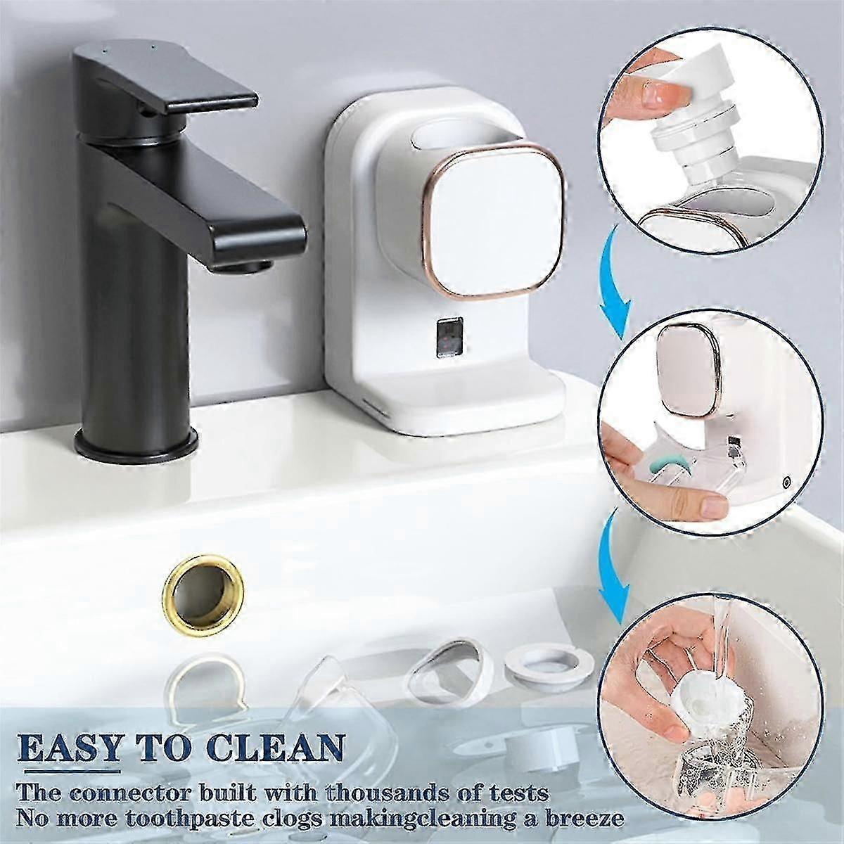 Automatic electric toothpaste dispenser with wall sensor for bathroom - Easter gift ideaSSZFV