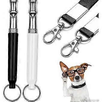 Adjustable Ultra Silent Dog Whistle to Stop Barking - 2 Pcs for Neighbors Dog Training