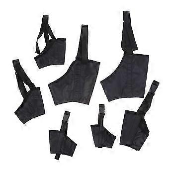 Dog Mouth Cover Adjustable 7Pcs Set for Preventing Dog Biting