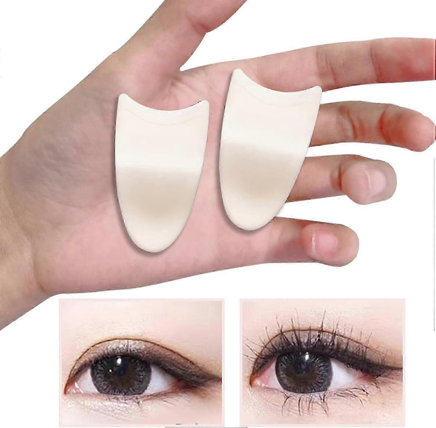 2 PCS False Eyelashes Applicator Tool for Beginners, Lash Applicator Clip, Plastic Eyelash Tool Set