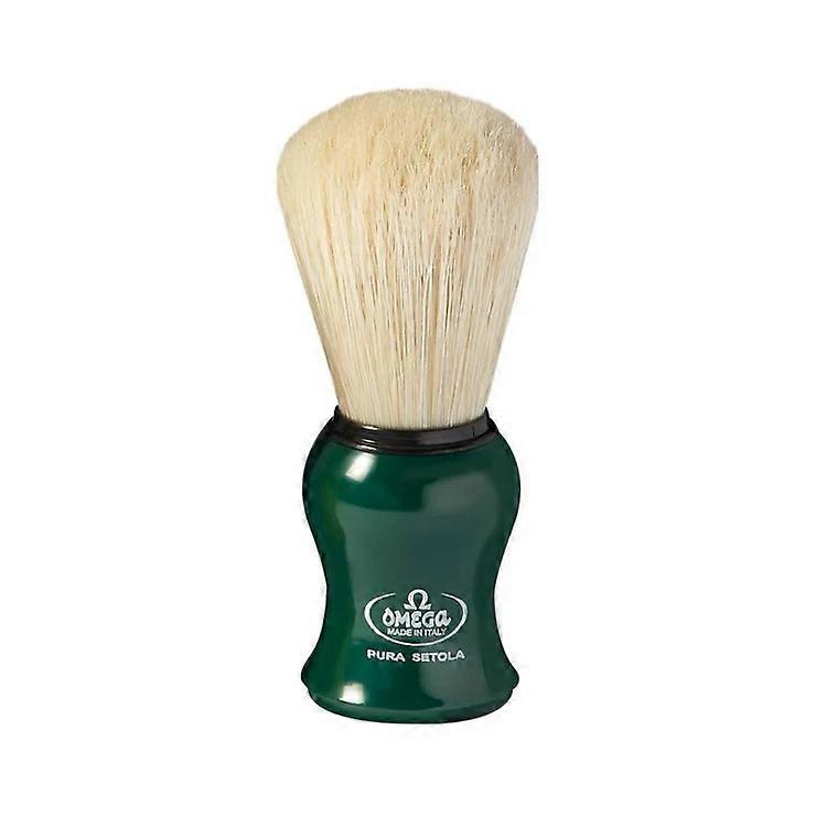 Omega Badger Shields Green Resin Handle